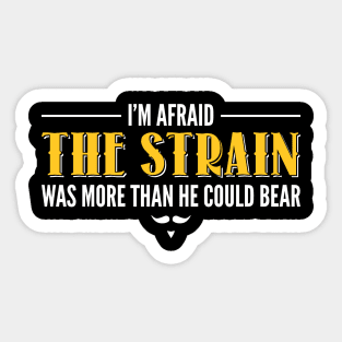 The Strain Sticker